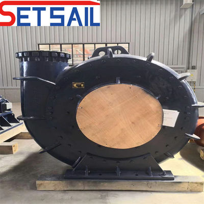 Pompes de dragage de sable fluvial durable de 178 mm pour l'extraction de sable à grande échelle