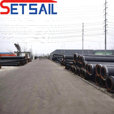 Flanche de connexion de tuyau de tuyauterie UHMWPE 3 1 Facteur de sécurité pour le déversement de boue de sable de dragage