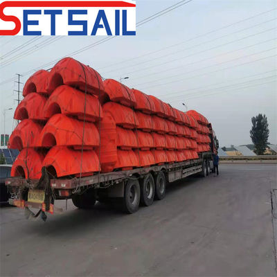 Diamètre 150 mm-1000 mm JIS Standard Transportation HDPE Pipe pour dragueuse à aspiration à réaction